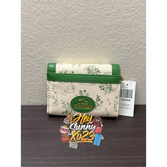 Studio Ghibli My Neighbor Totoro Botanical Wallet - Picture 2 of 5